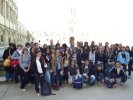 Photo du groupe dans le 'Christ Church College' Ã Oxford